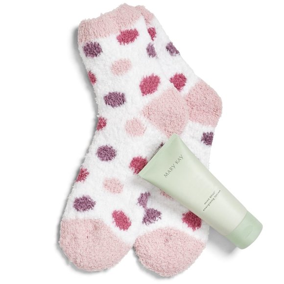 Mint Bliss Energizing Lotion for Feet & Legs with Holiday Socks Mary Kay - Picture 2 of 2
